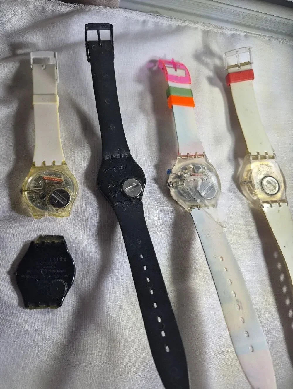 Vintage Swatch Watch Collector Lot - 80s & 90s Swiss Quartz (5 Watches)0